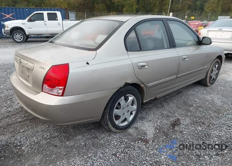 2005 Hyundai Elantra Gls/Gt from USA, damaged, VIN KMHDN46D55U950645